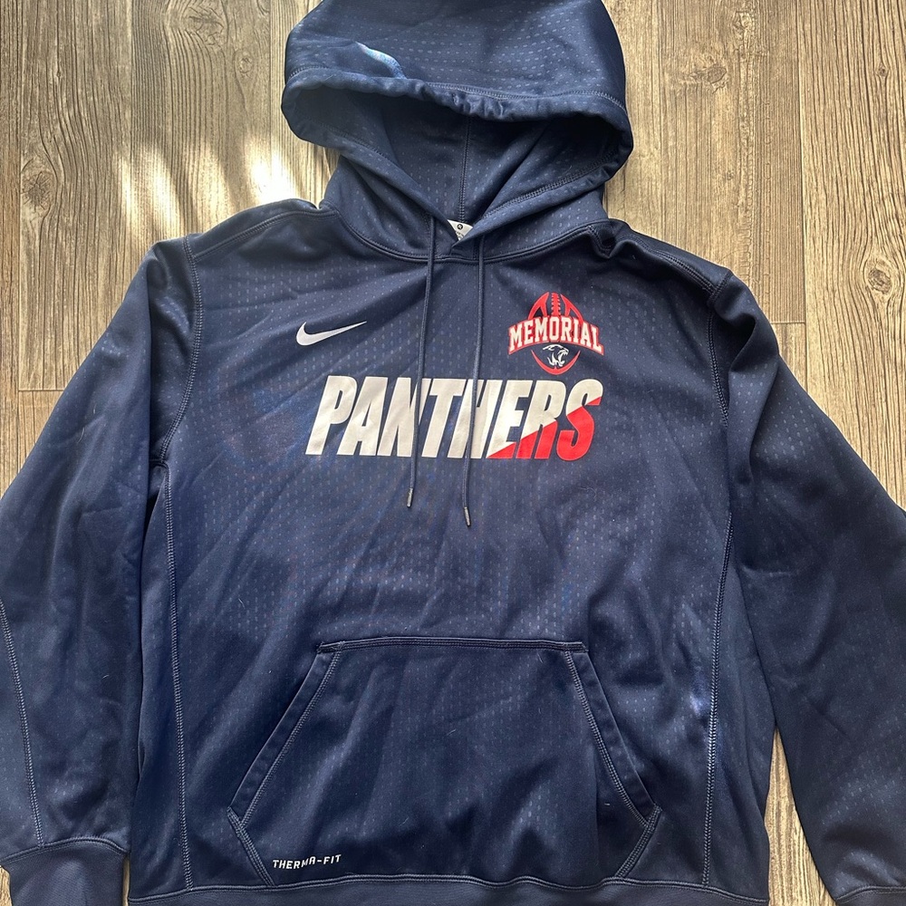 Nike Navy Blue Panthers Hoodie
